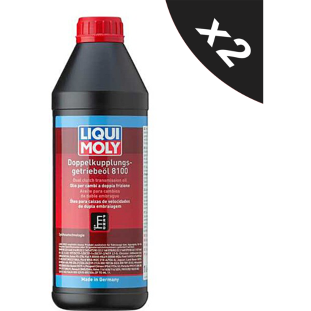 Liqui moly dct dsg dual clutch transmission fluid 052 182/g 052 529 -2x1l