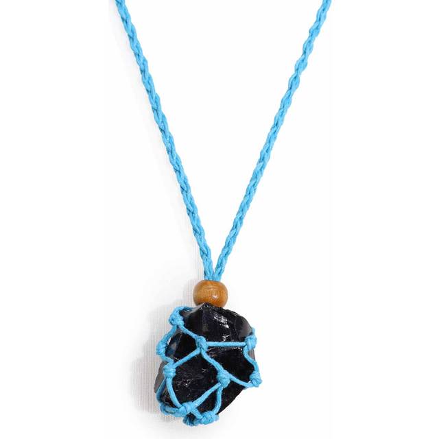 Gemstone Necklace Cord - Blue