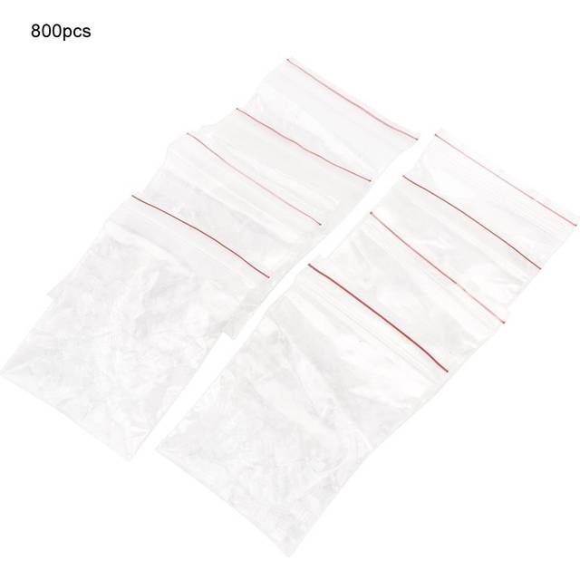 800Pcs Transparent Plastic Earring Backs Ear Studs Earrings Stopper DIY Jewelry Accessory