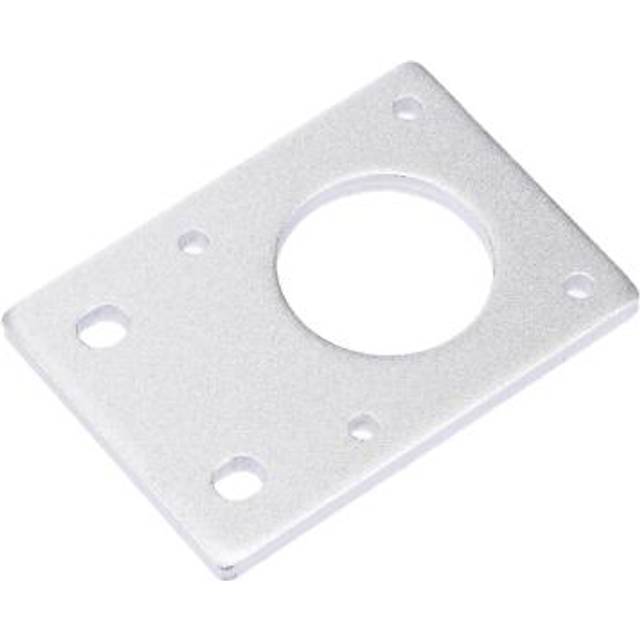 Stepper motor mounting bracket mount plate 42mm silver tone for 3d printer