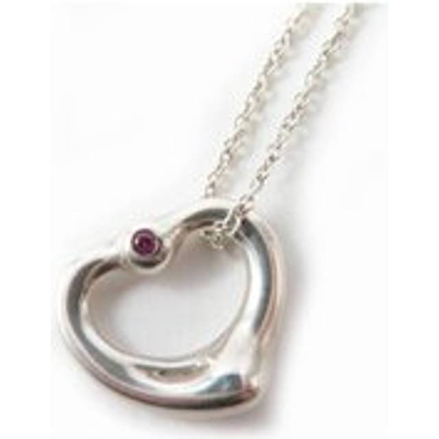 Tiffany & Co. Pre-owned, Pre-owned, Dam, ONE Size, Förhandsägd Return to Tiffany Hjärta Hänge Halsband