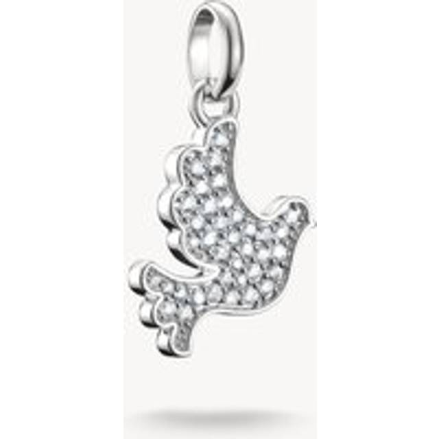 Thomas Sabo Sterling Silver Peace Dove Connect Charm