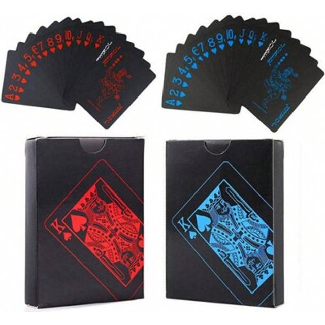 SHEIN 1pc PVC Waterproof Playing Cards Deck, Premium Quality Poker Set With  Plastic Material For Party Games, Card Games, Group Gathering, Tabletop Games,
