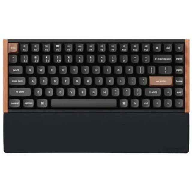 Keychron Silikon Palm Rest till K2 / K6 / K2 Pro / K6 Pro - Svart Handledsstöd