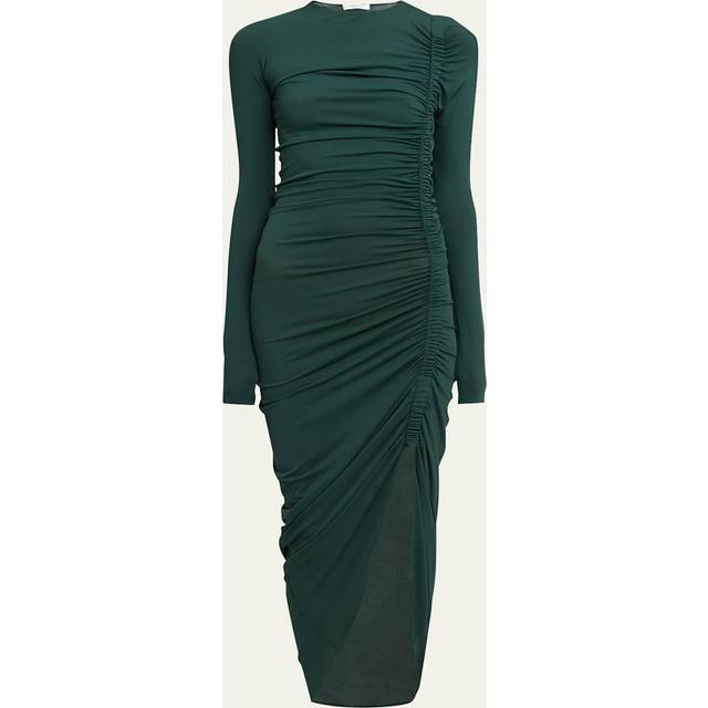 Ferragamo Women Asymmetric dress Green
