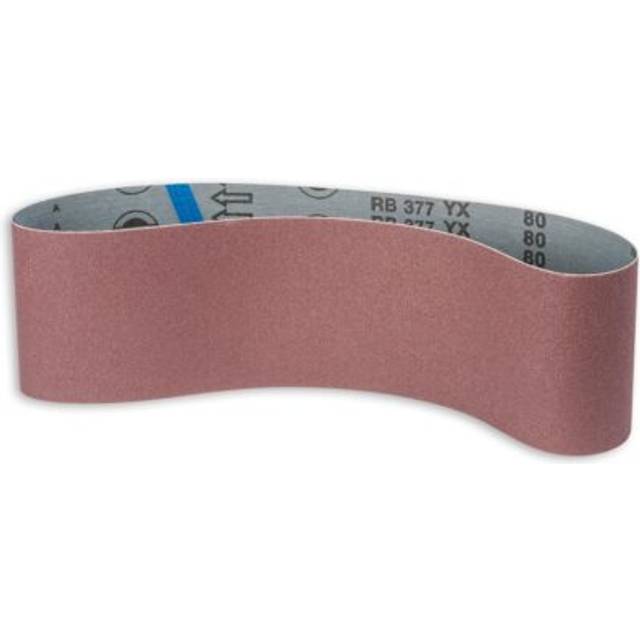 Hermes rb 377 yx abrasive belt 150 x 1,220mm - 80g