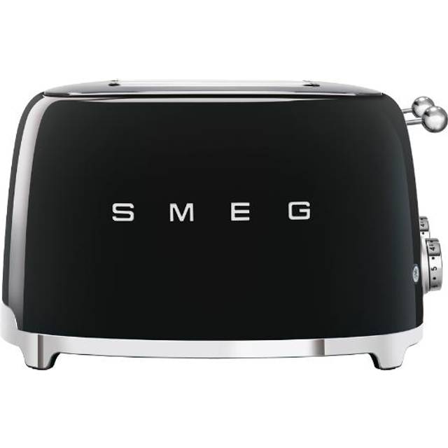 Smeg - Brödrost 4 Skivor - Svart