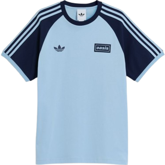 TOUR 3-STRIPES T-Shirt - Clear Sky / Night Indigo - 4XL