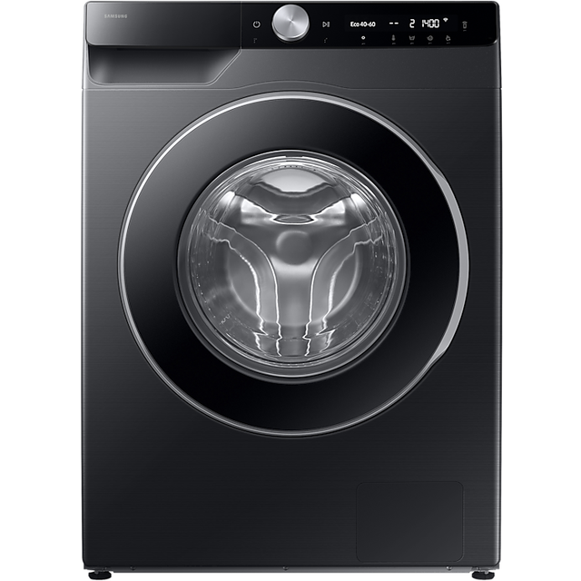 Samsung WW90DG6U25LBU1 9kg Series 6 Ecobubble Steam Washing Machine 1400rpm - BLACK