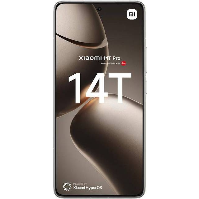 Xiaomi 14T - 5G pekskärmsmobil - dual-SIM - RAM 12 GB / Internminne 256 GB - OLED-skärm - 6.67" - 2712 x 1220 pixlar (144 Hz) - 3 st. bakre kameror 5