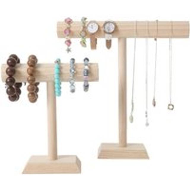 Portable Bracelet Chain T-Bar Rack Jewelry Display Stand a