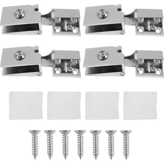 4 Pack Glass Door Hinges Cabinet Hinge Wine Display