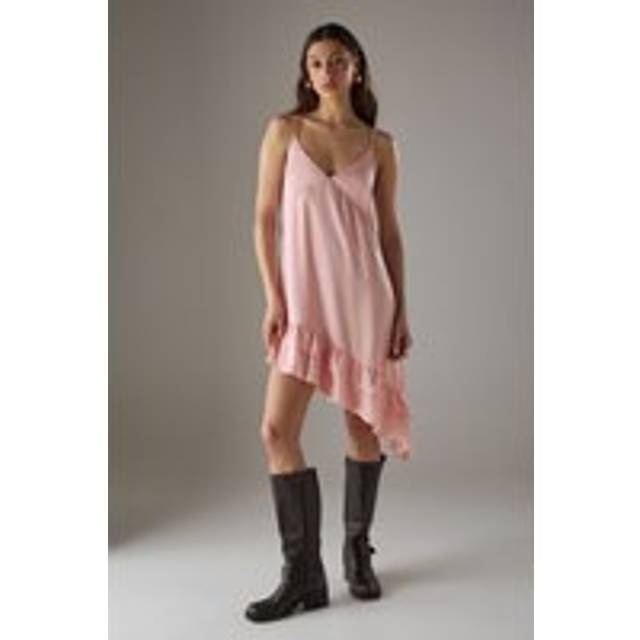 Warehouse peach dress womens daywear dresses