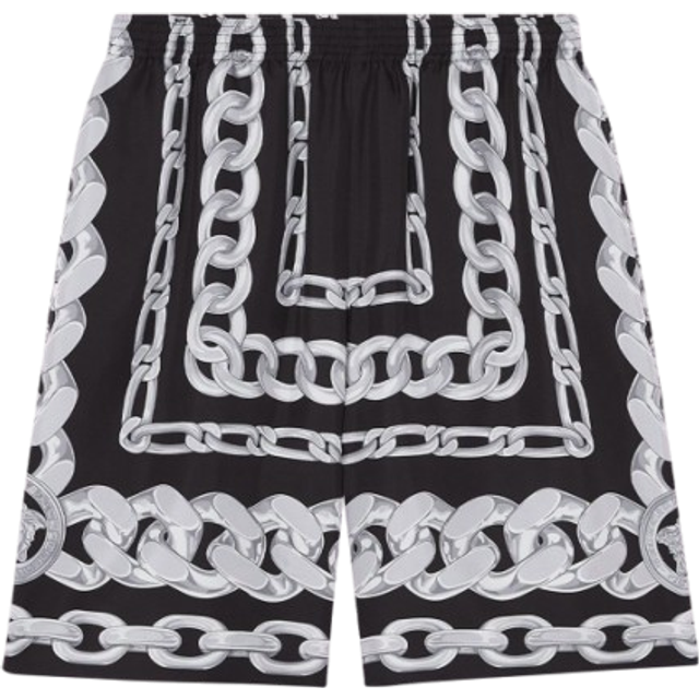 VERSACE Chain Shorts - Black