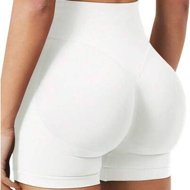 SHEIN High-Waisted Tummy-Control Shorts,Hidden Scrunch Butt Lifting Skinny Pants,Cycling Shorts Curve,Women Boyshorts,Waist Trainer,Curve Plus,Black Shorts