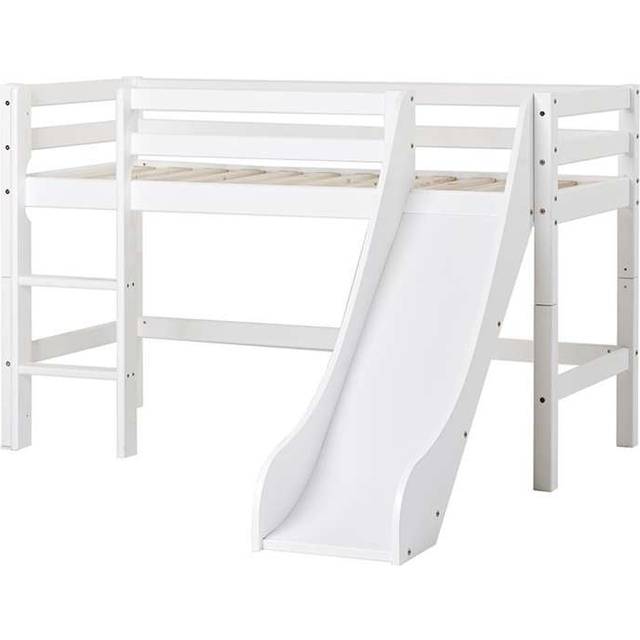 Eco Dream Kids Loft Bed - White (European Single (90 x 200cm))