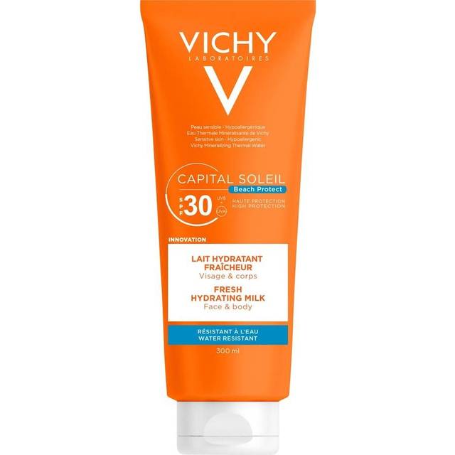 Vichy capital soleil spf50 invisible hydrating fresh protective milk 200ml(694)