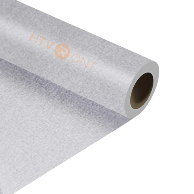 Heat Transfer Vinyl Roll - 12"x5 Ft (36 Colors）, Silver