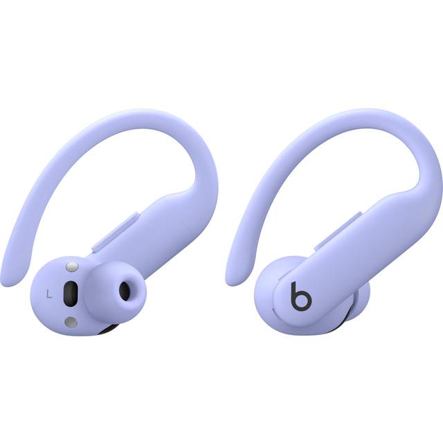 Beats Powerbeats Pro 2 trådlösa Bluetooth-öronsnäckor – brusreducering, pulsmätare, IPX4, upp till 45 timmar batteri och trådlöst laddningsfodral, fungerar med Apple och Android - Hyperlila