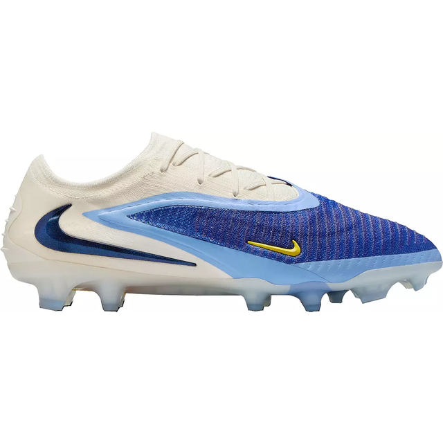 Nike Phantom 6 Elite Low FG Firm Ground Soccer Cleat Racer Blue/Dark Obsidian-4.5