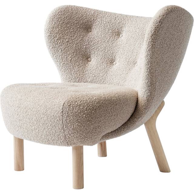 &Tradition Little Petra VB1 Karakorum/White Oak Loungestol 75cm
