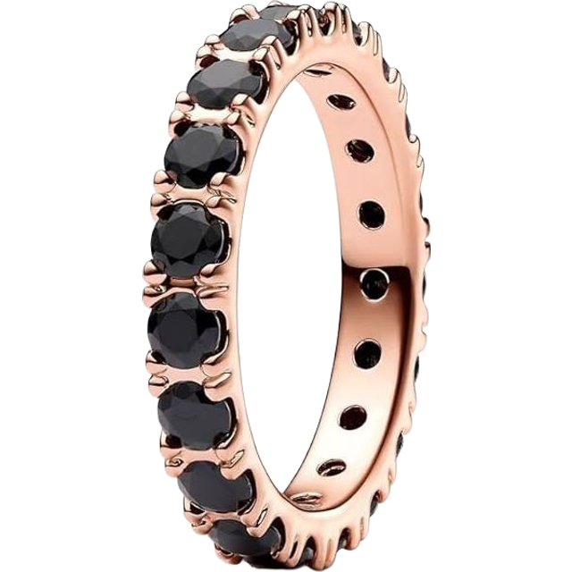 Pandora Rings - 14k Rose gold-plated metal blend Man-made - gold - Rings for ladies - 56