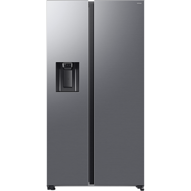 SAMSUNG Bespoke AI Series 7 RS70F66KCTEU American-Style Fridge Freezer - Silver, Silver/Grey