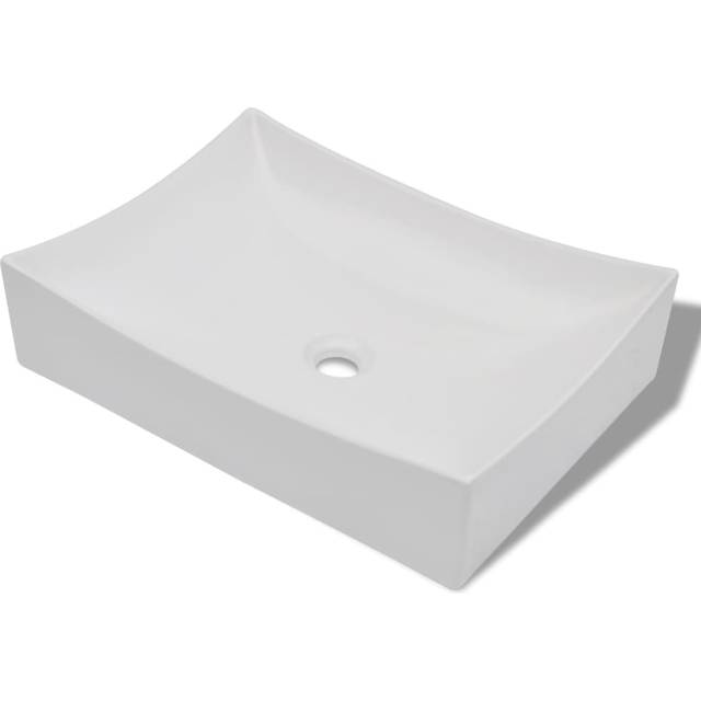 vidaXL Bath Mats 2 Pcs Solid Acacia Wood 56X37cm, Cream