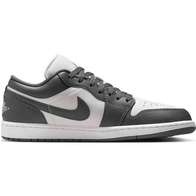 Nike Air Jordan 1 Low Men's Shoes - Grey - 7.5