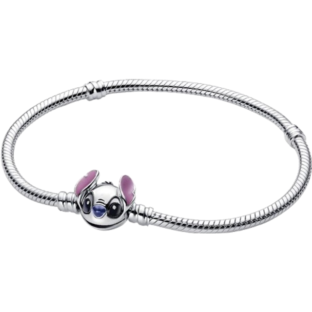 Pandora Bracelets - Disney Stitch Snake Chain Bracelet - silver - Bracelets for ladies - 19