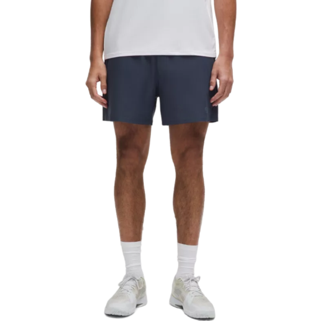 lululemon – Men's Striped Tennis Shorts – 5" – Color Blue – Size XL - Club Blue
