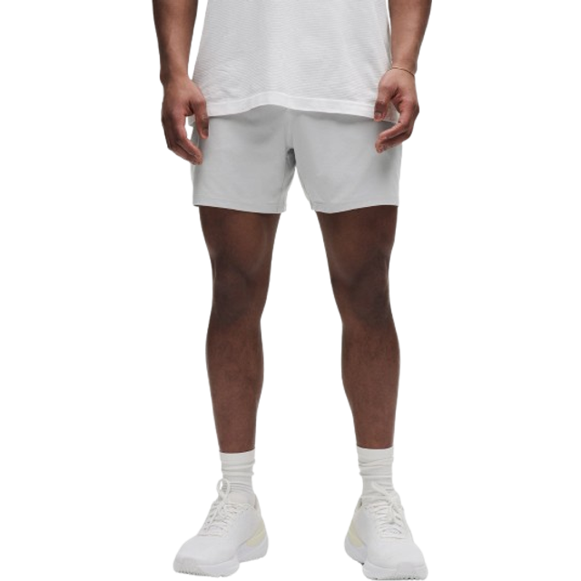 lululemon – Pace Breaker Shorts ohne Liner für Männer – 13 cm – Größe XS in Silver Drop