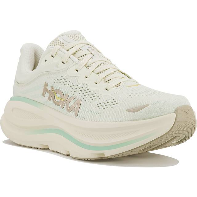 Hoka Women's Bondi 9 Truffle Salt/Sea Glass, 42 2/3