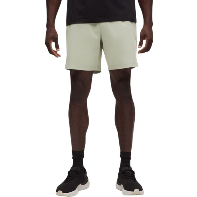 lululemon – Men's Zeroed In Linerless Shorts – 7" – Color Green/Pastel – Size 6 - Fog Green - 2XL