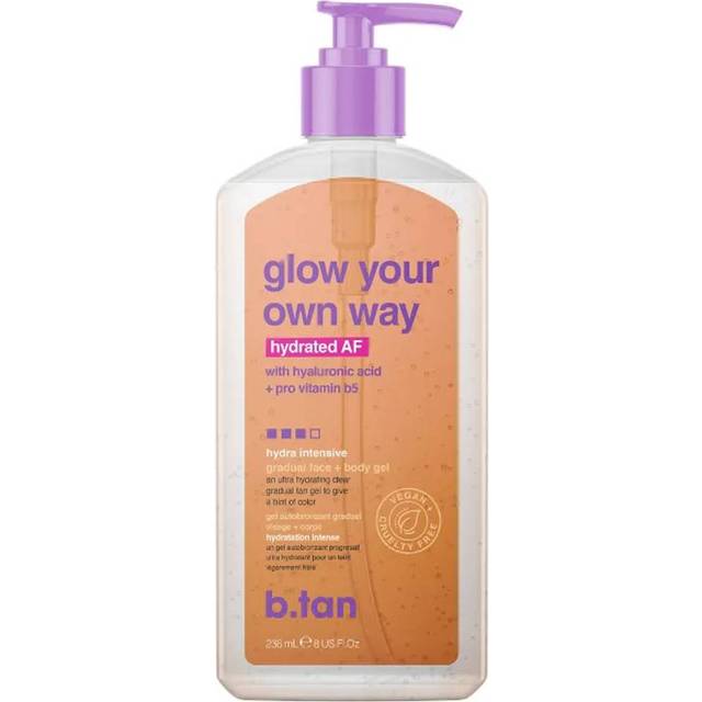 b.tan Glow Your Own Way Clear Self Tan Gel 236ml