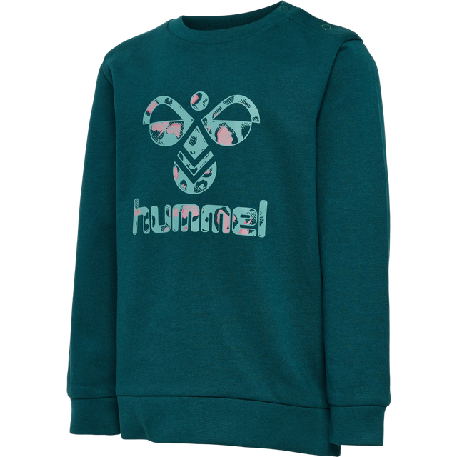 Baby girl sweatshirt Hummel Lime - Vert