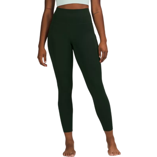 lululemon – Women's Align High-Rise Pants with Pockets – 25" – Color Green – Size 18 - Rainforest Green - 14