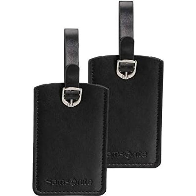 Samsonite Global Luggage Tag 2 stk. - Black