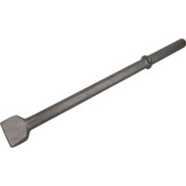 "75 x 620mm Wide Impact Chisel - 1 & 1/4"" Hex Shank - Demolition Breaker Steel"