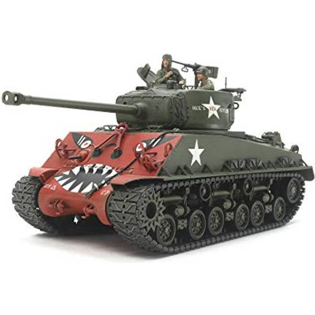 TAMIYA 300035359 Medium Tank Military 1:35 US M4A3E8 Sherman Easy Eight Korean, Multicoloured