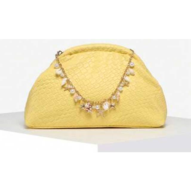 SHEIN S Women Retro Minimalist Beachbag, Sea Shell Print Decor Large Capacity Clutch Handbag For Daily, Party, Gathering