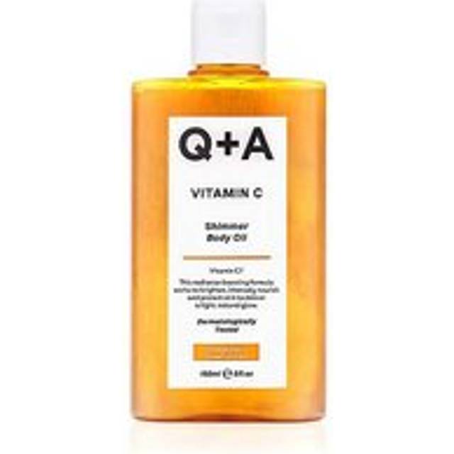 Q+A Vitamin C Shimmer Body Oil 150ml