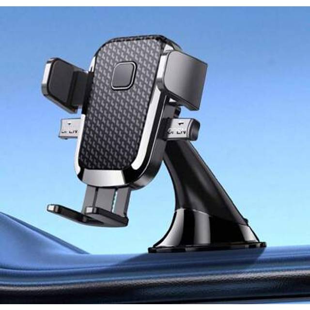 SHEIN Car Dashboard Phone Holder, Suction Cup Navigation Mount Stand For Center Console