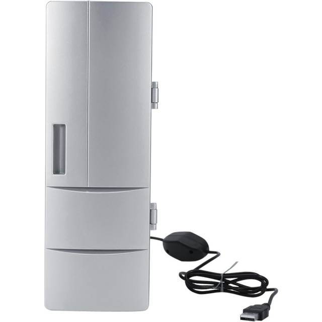 Compact Mini Usb Fridge Freezer Cans Drink Beer Cooler Warmer Travel Car Office Use