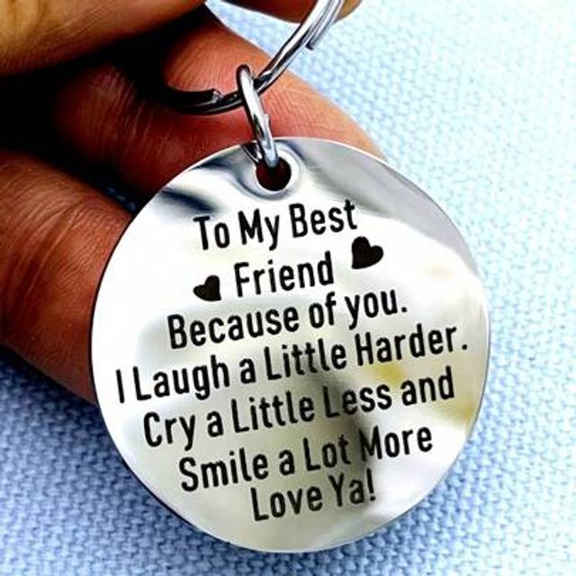 SHEIN Best Friend Keychain Friendship Gifts For Women Thank You Gifts To Best Friend Christmas Birthday Gifts For Best Friend Thanksgiving Gifts Mother&#39;s Da