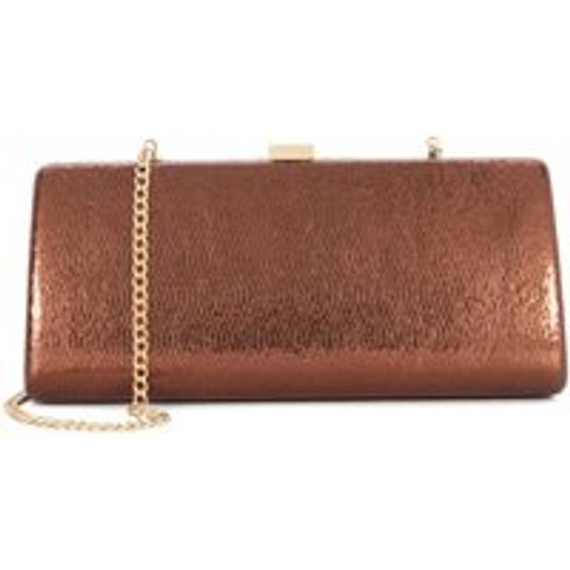 'Belinda' Clutch - Bronze - One Size