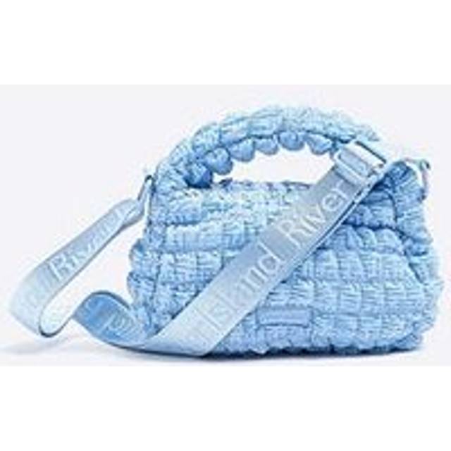 River Island Girls Blue Nylon Scrunch Cross Body Bag - One Size