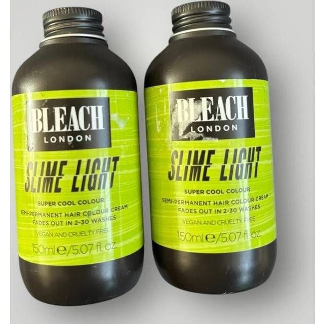 Bleach london slime light super cool colour 150ml x2