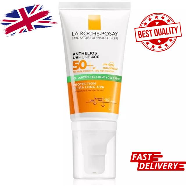 La roche-posay anthelios uvmune 400 oil control spf 50+ gel-cream 50ml uk