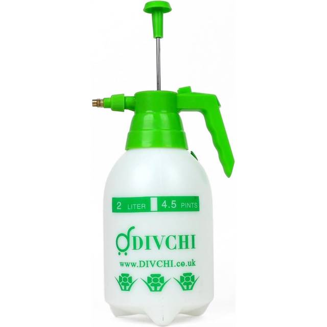 TEMU Divchi 2l Pressure Spray Bottle With Adjustable Nozzle Portable Hand Pump Garden Water Sprayer – Killer Hand Held Lawn Plant Sprayer – Heavy Duty Material – Small Compact